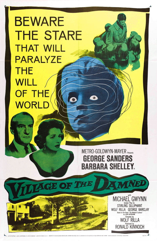 Village Of Damned 01 Movie Magnet