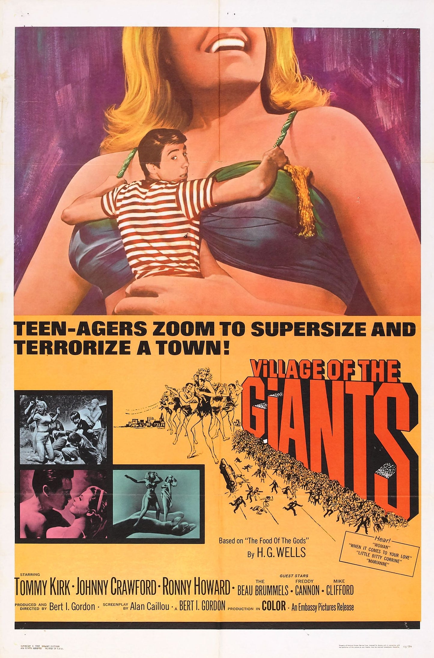 Village Of Giants 01 Movie Magnet