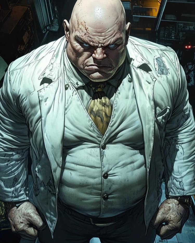 Villain Character Portrait Angry Expression Jigsaw Puzzle