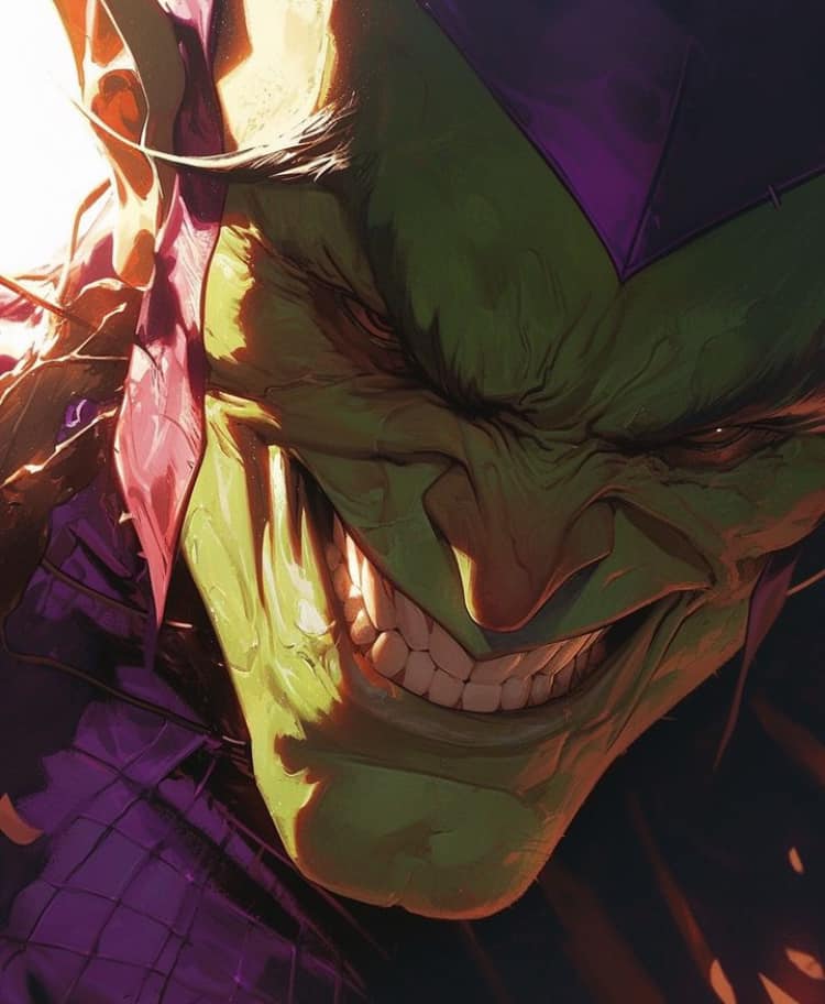 Villain Portrait Grinning Character Jigsaw Puzzle