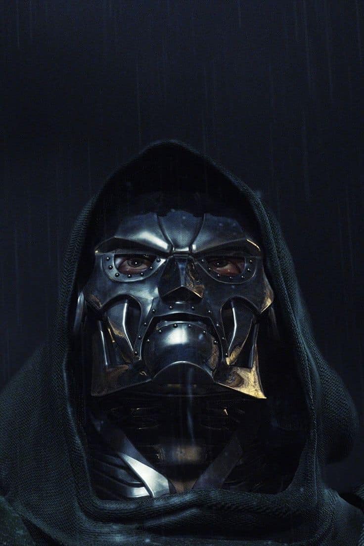 Villain Portrait Mysterious Heroics Jigsaw Puzzle