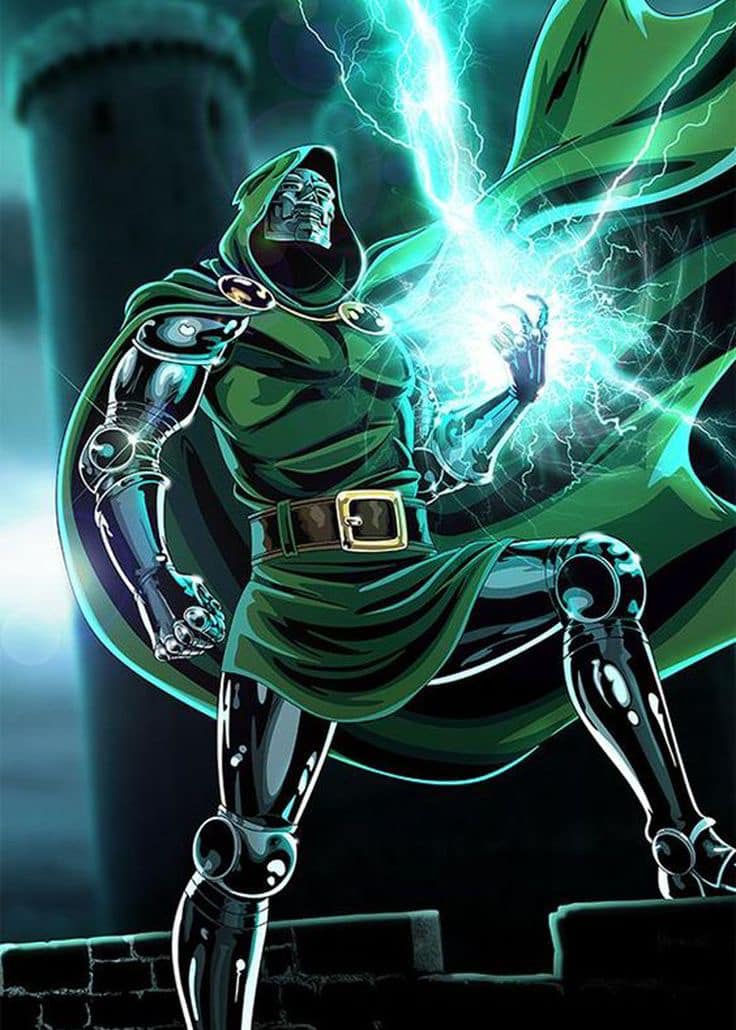Villain With Power Energy Jigsaw Puzzle