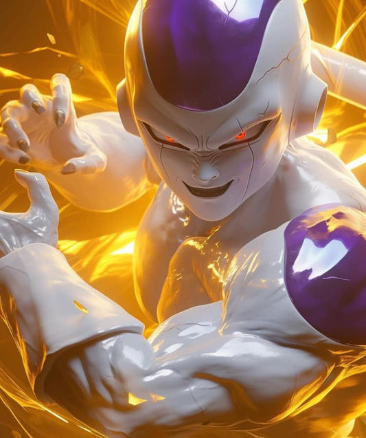 Villainous Character Energy Attack Print Poster
