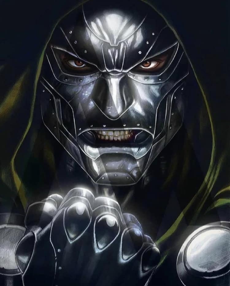 Villainous Character Portrait (1) Print Poster