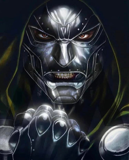 Villainous Character Portrait (1) Print Poster