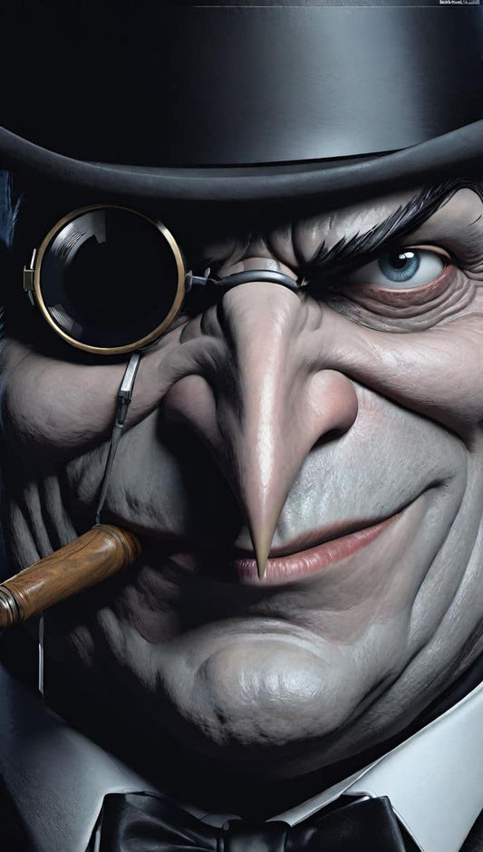 Villainous Character Portrait (2) Print Poster