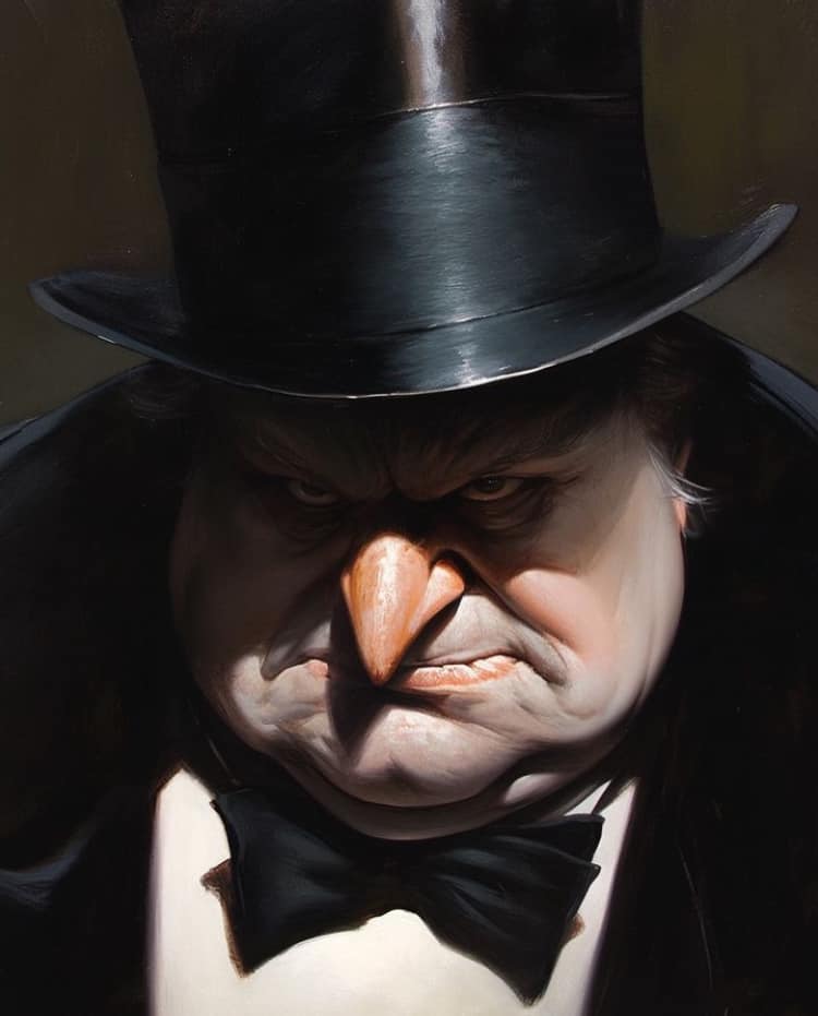 Villainous Character Portrait Jigsaw Puzzle