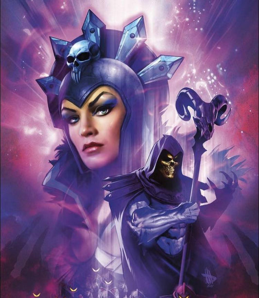 Villainous Characters Artwork Print Poster