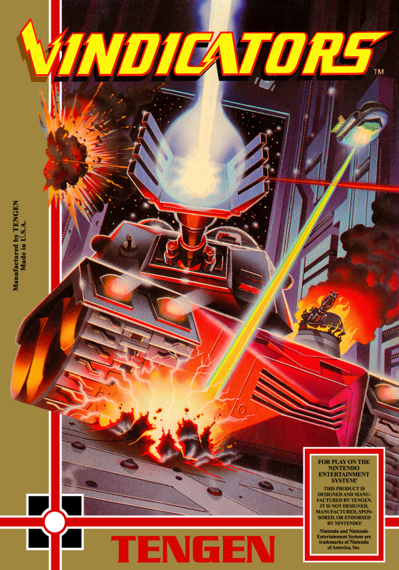 Vindicators (Usa) (Tengen Unlicensed) Nes Print Poster