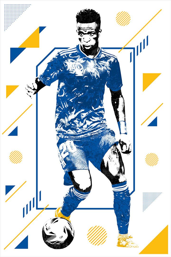 Vinicius Junior Brazil Football Soccer Player Jigsaw Puzzle