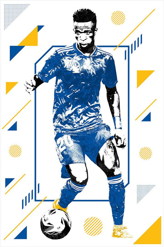 Vinicius Junior Brazil Football Soccer Player Jigsaw Puzzle