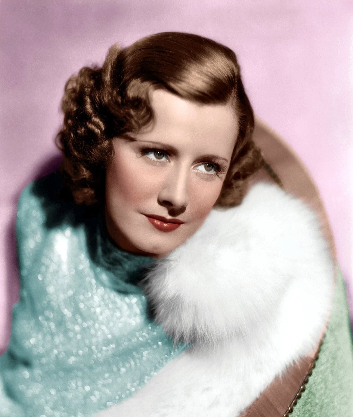 Vintage Hollywood Actress Irene Dunne Classic Picture Magnet