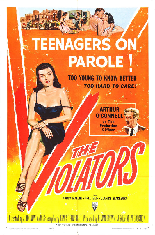 Violators 1957 01 Movie Poster