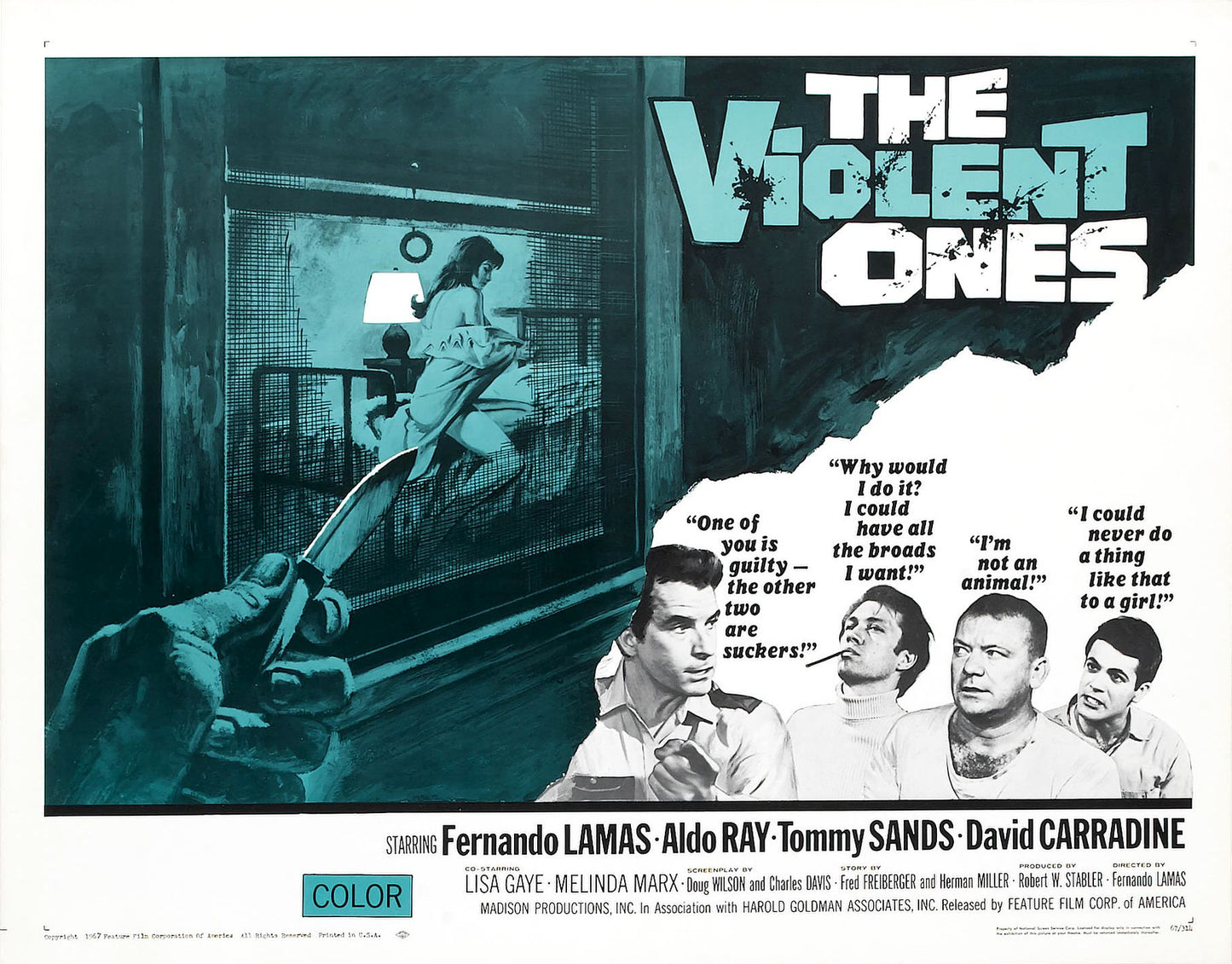 Violent Ones 01 Movie Magnet