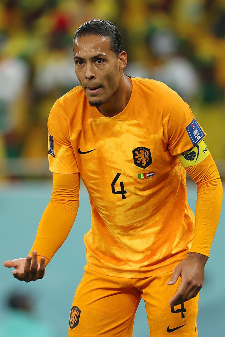 Virgil Van Dijk Netherlands World Soccer 2022 Fans Jigsaw Puzzle