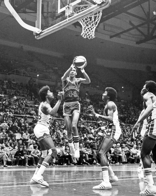 Virginia Squires George Gervin Glossy Keychain Aba Basketball Keychain