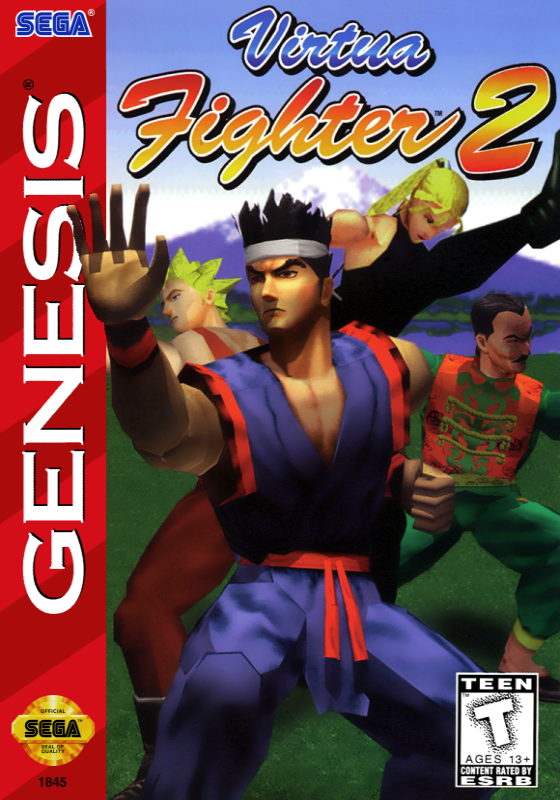 Virtua Fighter 2 (Usa) Genesis Print Poster