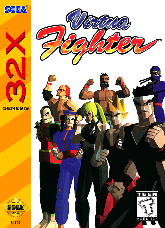 Virtua Fighter Sega 32X Print Poster
