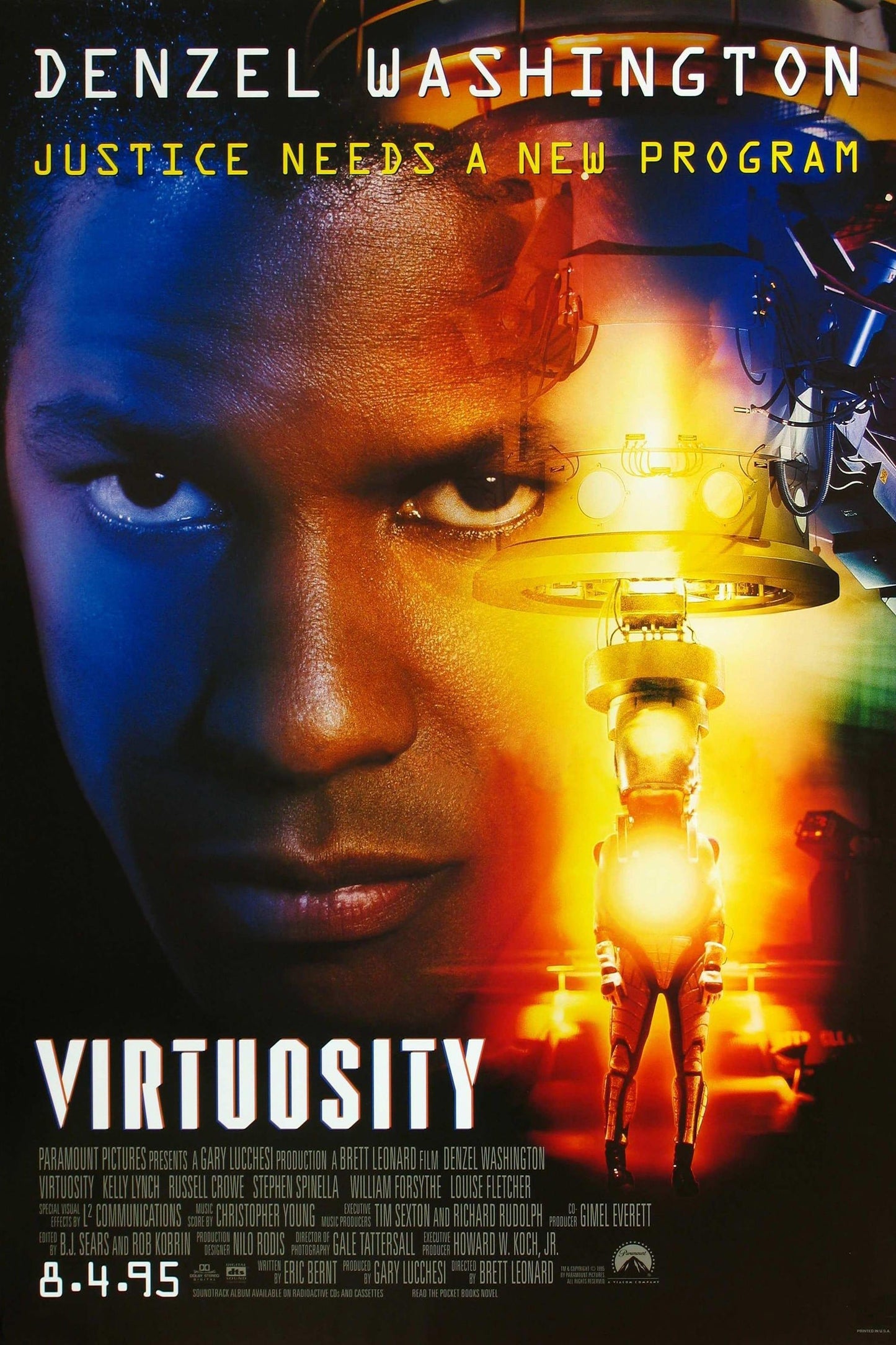 Virtuosity (1995) Movie Magnet