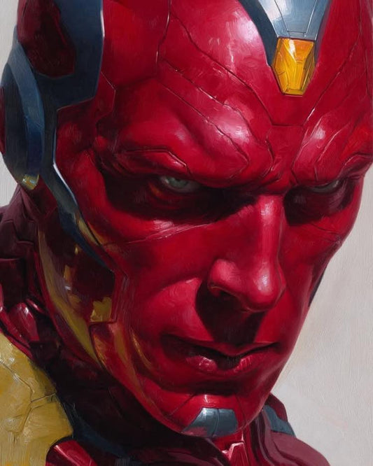 Vision Portrait Closeup (2) Print Poster