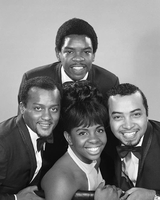 Vocal Group Gladys Knights And The Pips Glossy Photo R&B Soul Print