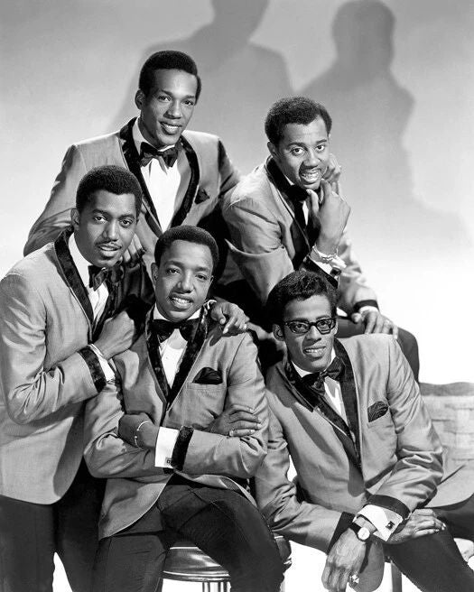 Vocal Group The Temptations Glossy Photo R And B Soul Singers Print Poster 1