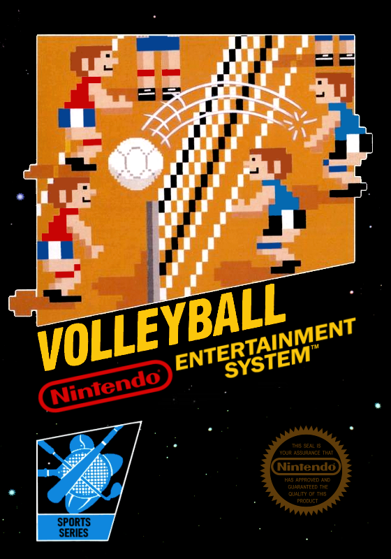 Volleyball (Usa) Nes Print Poster