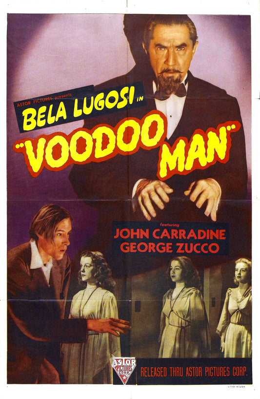 Voodoo Man 01 Movie Magnet