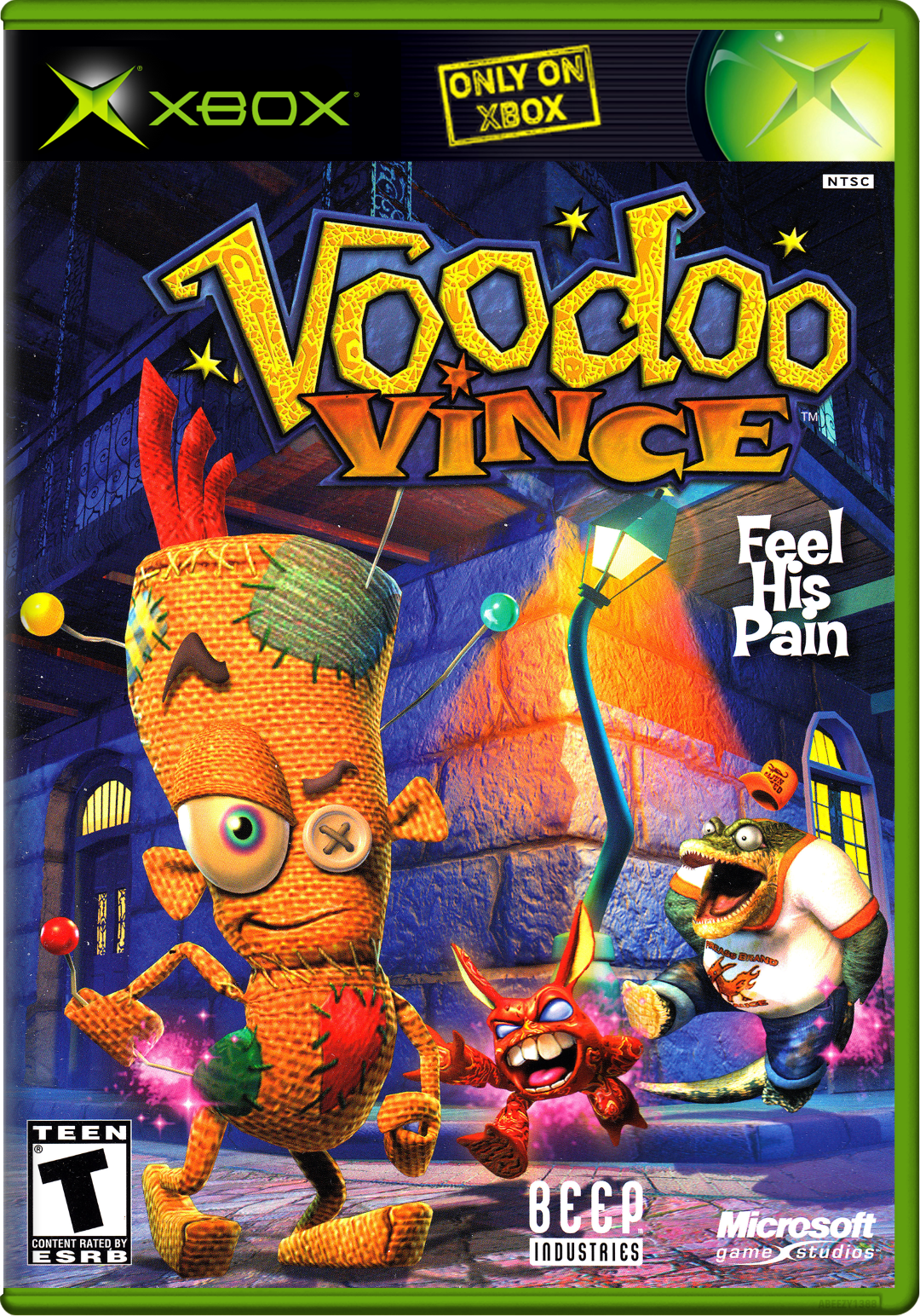 Voodoo Vince Xbox Print Poster