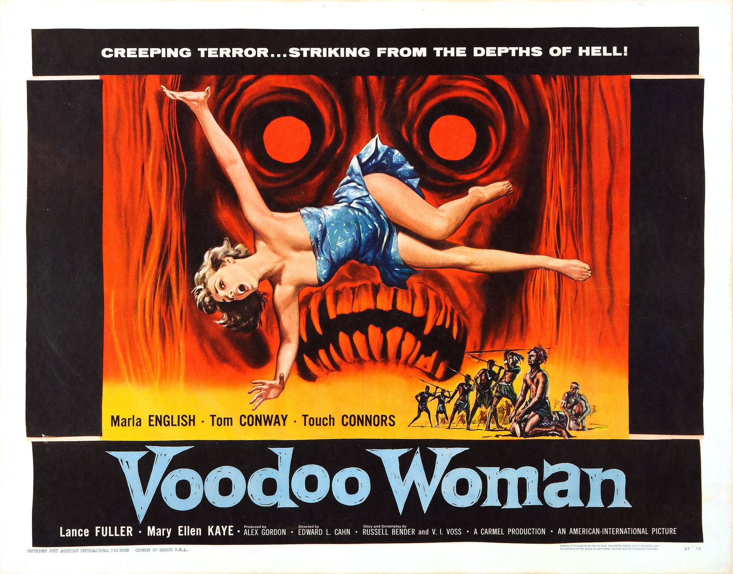 Voodoo Woman 02 Movie Magnet