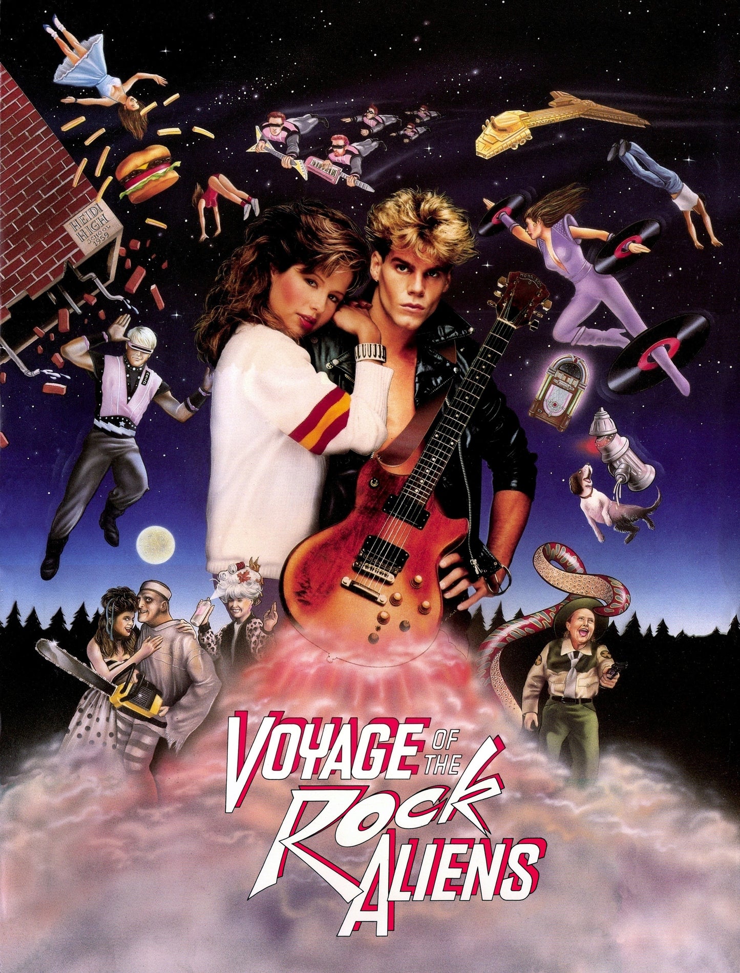 Voyage Of Rock Aliens 02 Movie Keychain