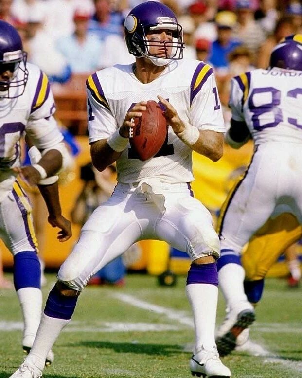Wade Wilson Magnet Minnesota Vikings Picture Nfl Football