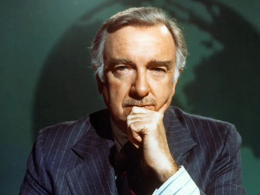 Walter Cronkite Cbs Evening News Anchor Publicity Picture Photo Print