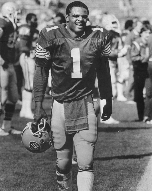 Warren Moon Photo Edmonton Eskimos Picture Cfl Football