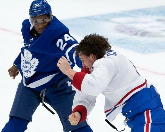 Wayne Simmonds Ben Chiarot Photo Toronto Maple Leafs Canadiens Picture Nhl