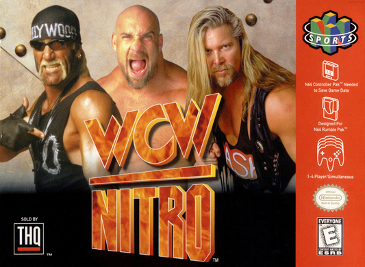 Wcw Nitro N64 Print Poster