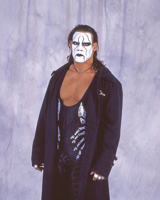 Wcw Pro Wrestler Sting Glossy Keychain Wrestling Keychain 2