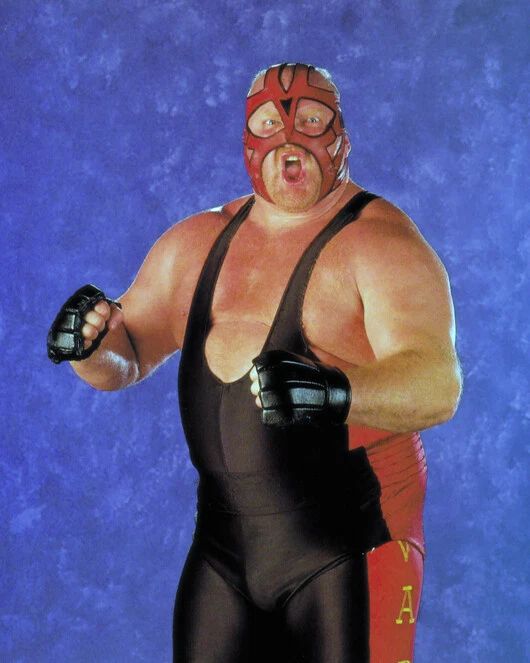 Wcw Wrestler Big Van Vader Glossy Keychain Champion Wrestling Keychain