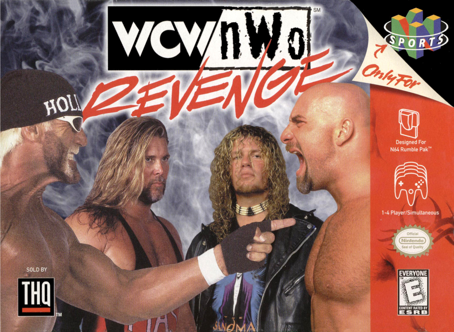 Wcw Nwo Revenge N64 Print Poster