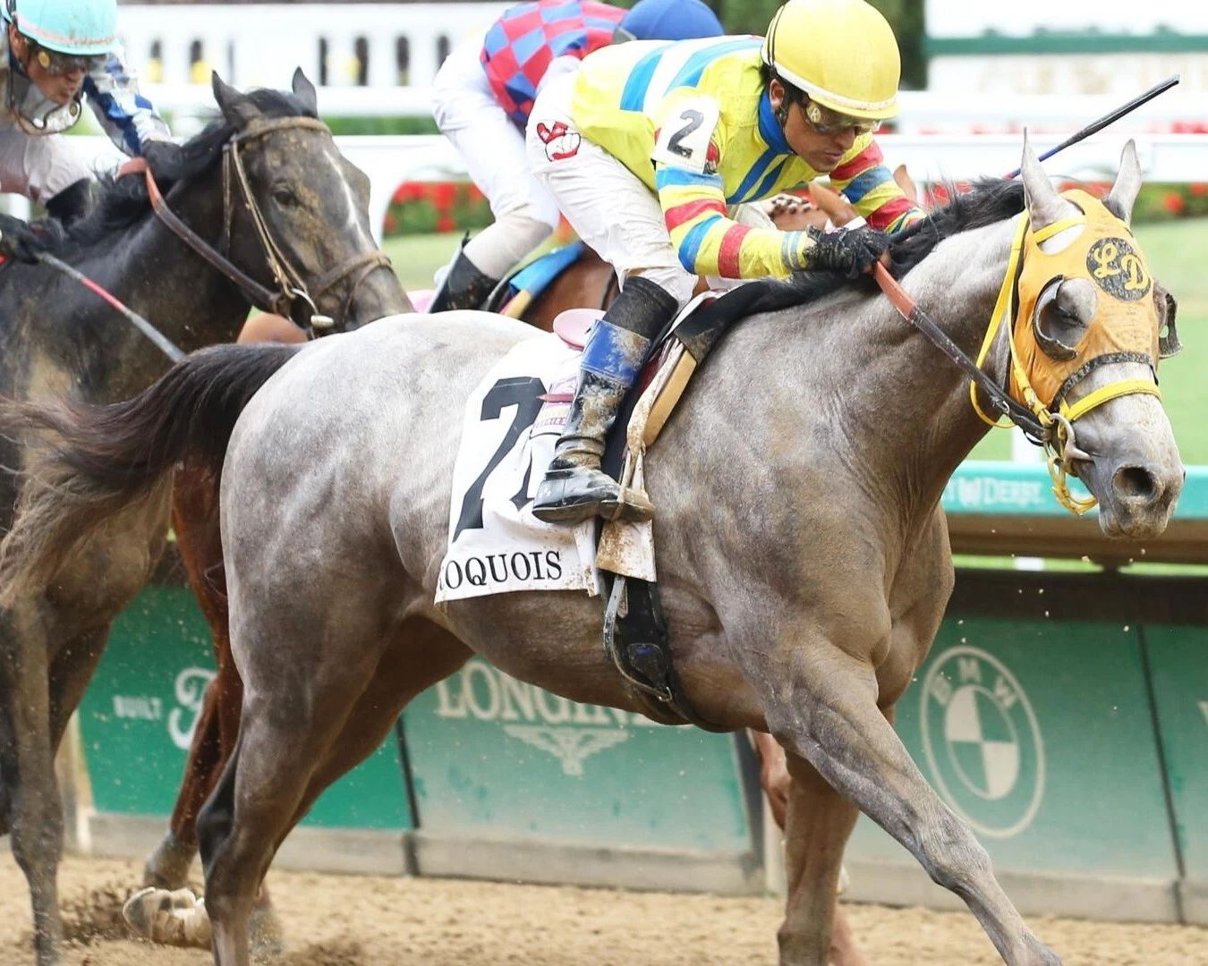 West Saratoga Magnet Horse Racing Picture Jockey
