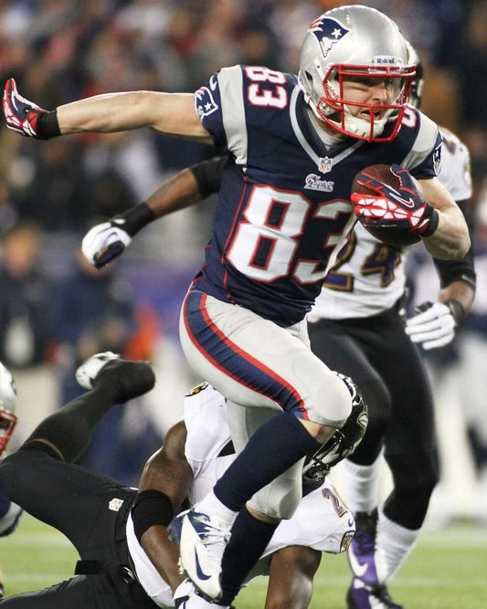 Wes Welker Keychain New England Patriots Picture Nfl Football Vs Ravens