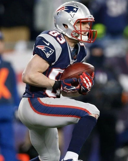 Wes Welker Magnet New England Patriots Picture Nfl Football With Ball
