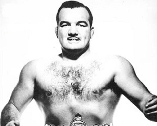 Whipper Billy Watson Keychain Wrestling Picture Nwa Cpw Close Up