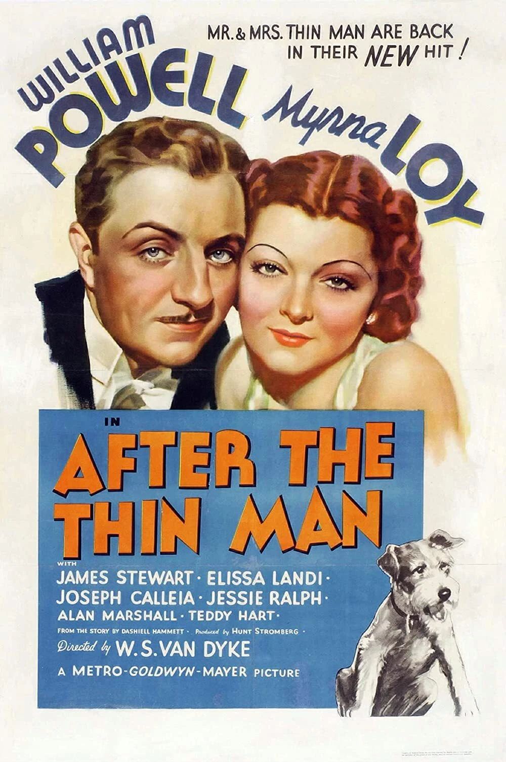 William Powell Myrna Loy After The Thin Man Movie Magnet Magnet Print