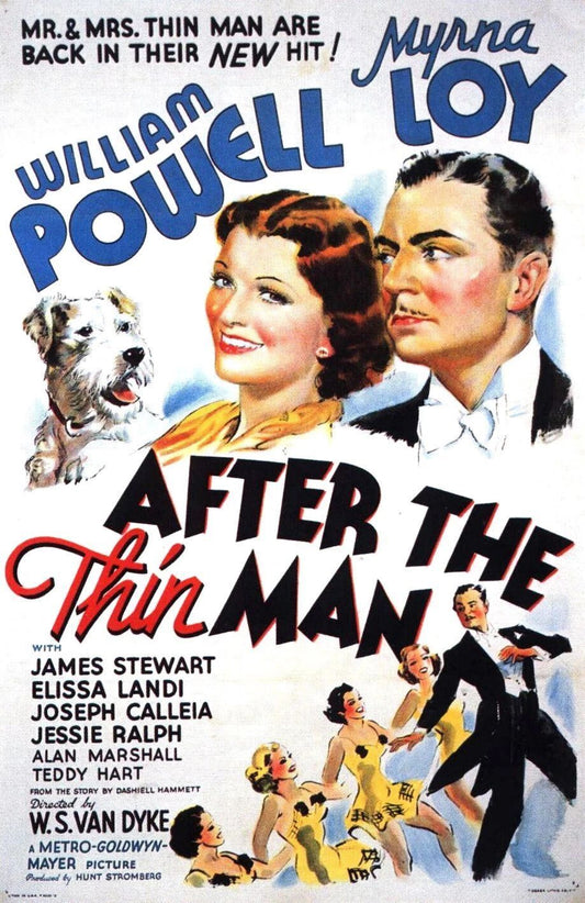 William Powell Myrna Loy After The Thin Man Movie Poster Picture Photo