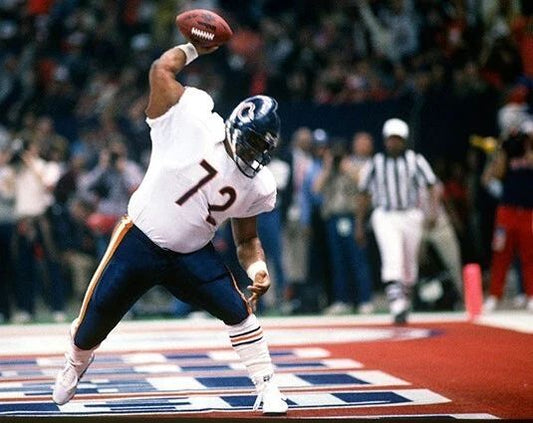William Refrigerator Perry Photo Chicago Bears Picture Nfl Football Td
