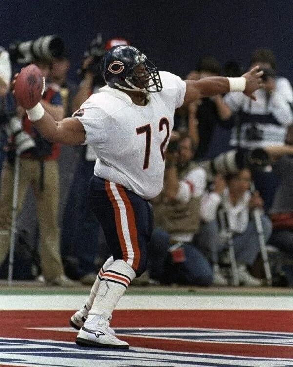 William Refrigerator Perry Magnet Chicago Bears Picture Nfl Football
