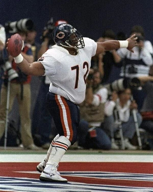 William Refrigerator Perry Magnet Chicago Bears Picture Nfl Football