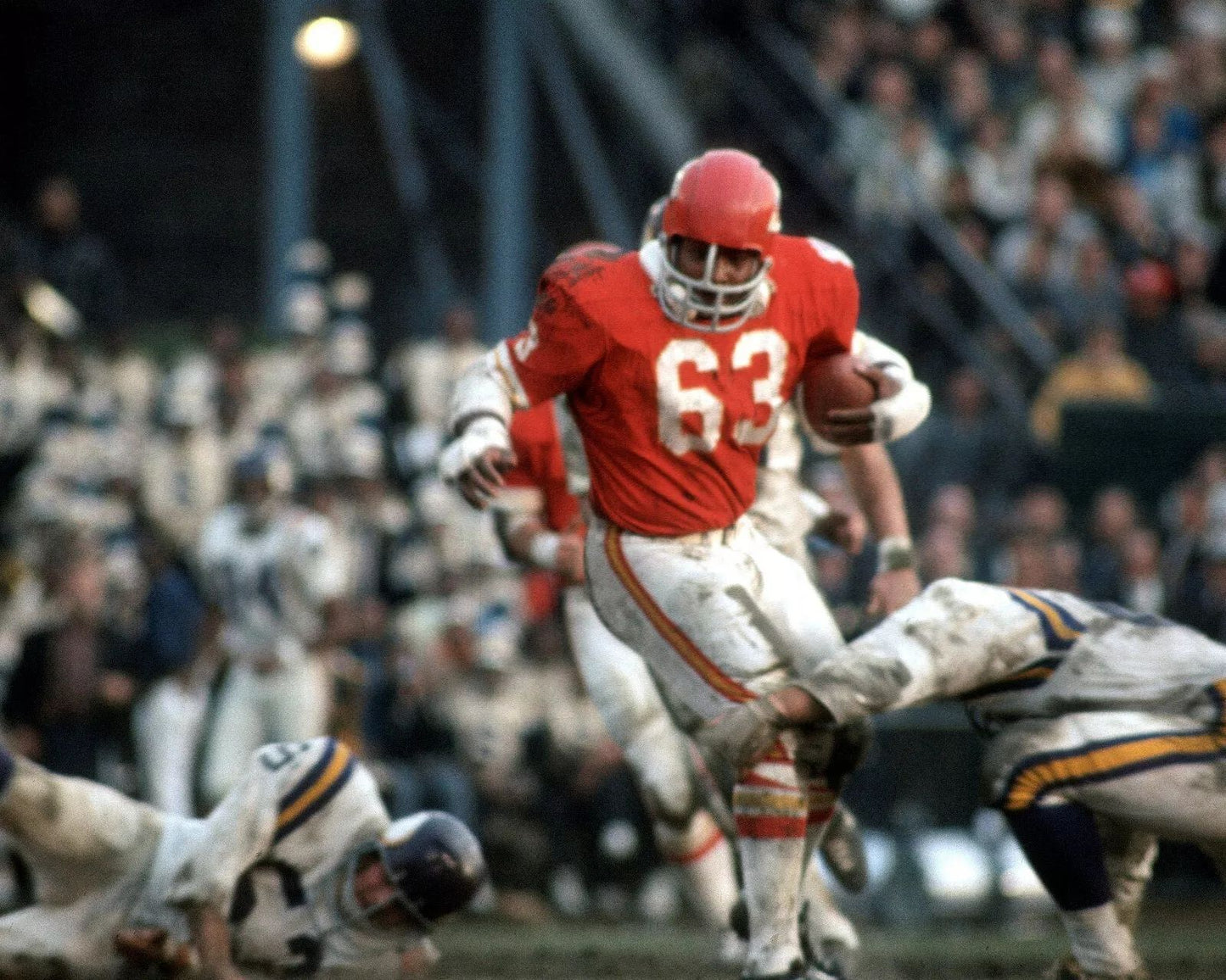 Willie Lanier Photo Kansas City Chiefs Kc Picture Nfl Football Game Action