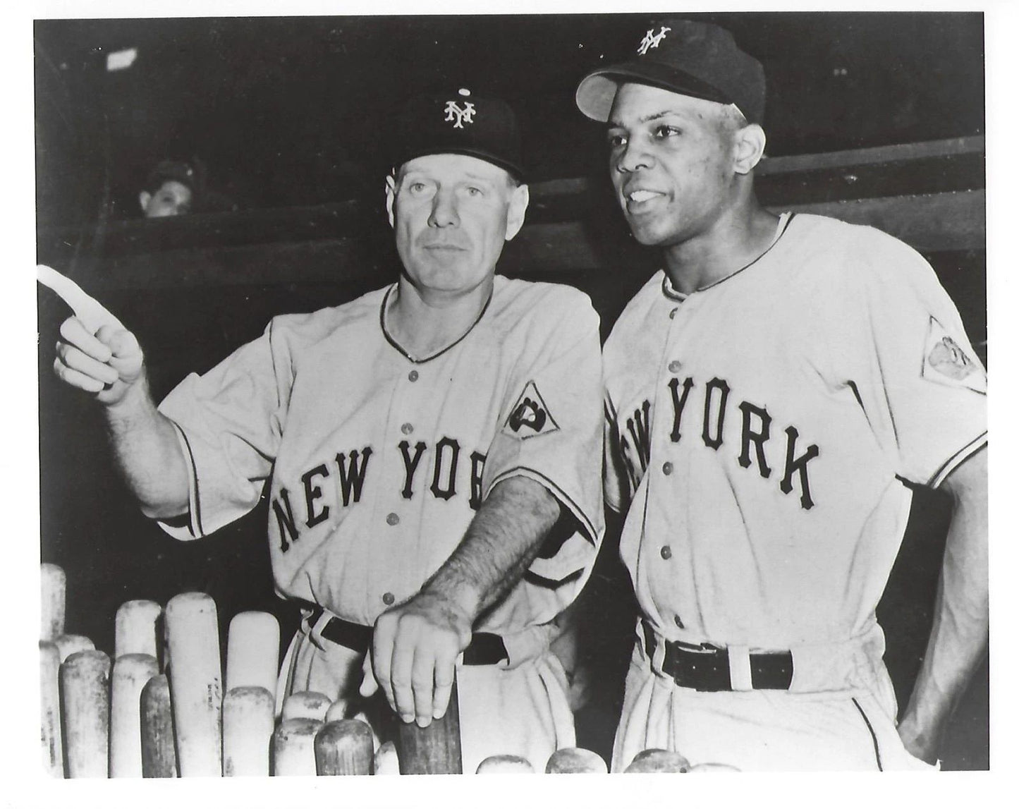 Willie Mays & Leo Durocher New York Giants Ny Baseball Mlb 300 PCS Jigsaw Puzzle